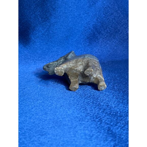 Miniature Hand Carved Stone Elephant Incense Burner - Picture 7 of 7